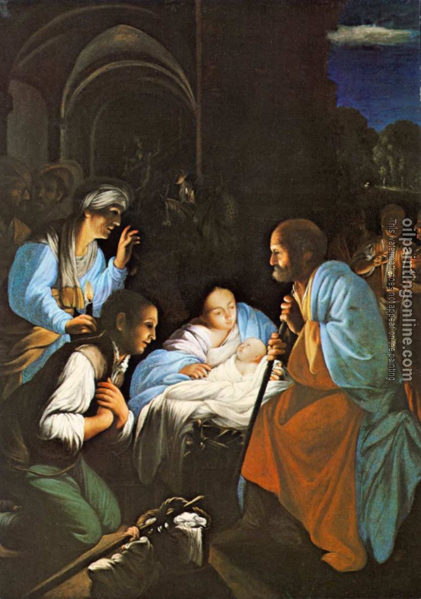 Saraceni, Carlo - The Birth of Christ